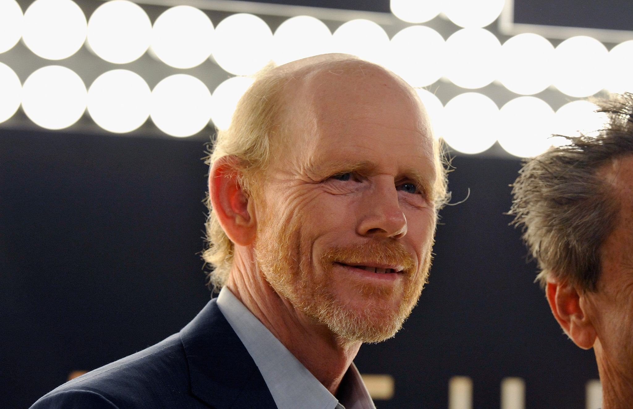 WEST HOLLYWOOD, CA - OCTOBER 26: Executive Producer Ron Howard attends the premiere of National Geographic Channel and GE's "Breakthrough" at Pacific Design Center on October 26, 2015 in West Hollywood, California.  (Photo by Michael Tullberg/Getty Images)