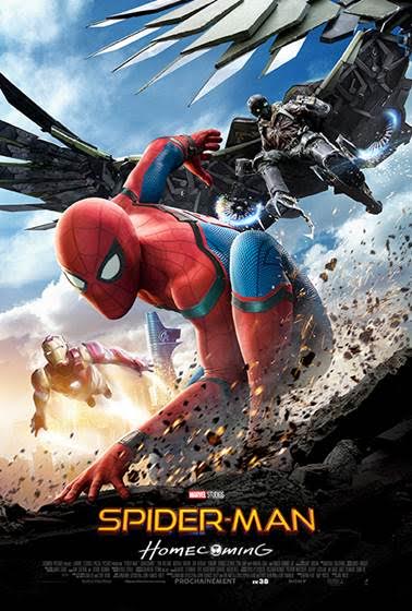 Spiderman homecoming - affiche