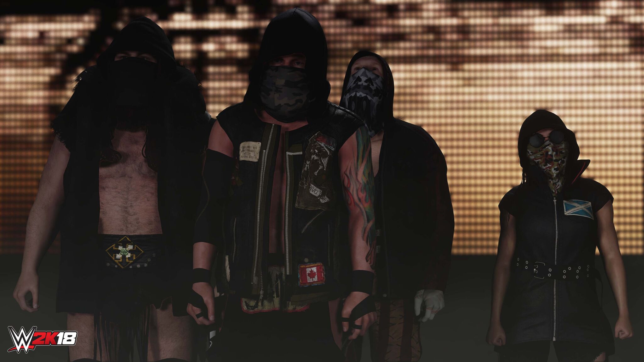 SaNity 2 WWE 2K18 : 2K dévoile une partie du roster prévu