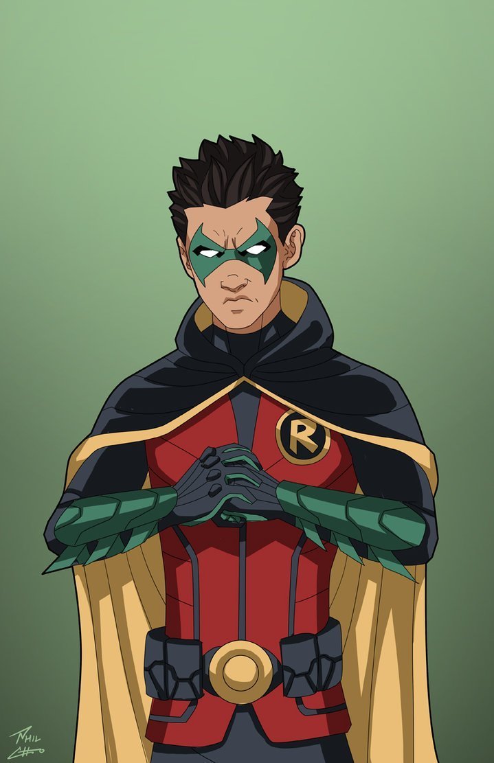 robin 5 0 damian wayne commission by phil cho d9l0wfe Justice League : ces personnages qui mériteraient une adaptation