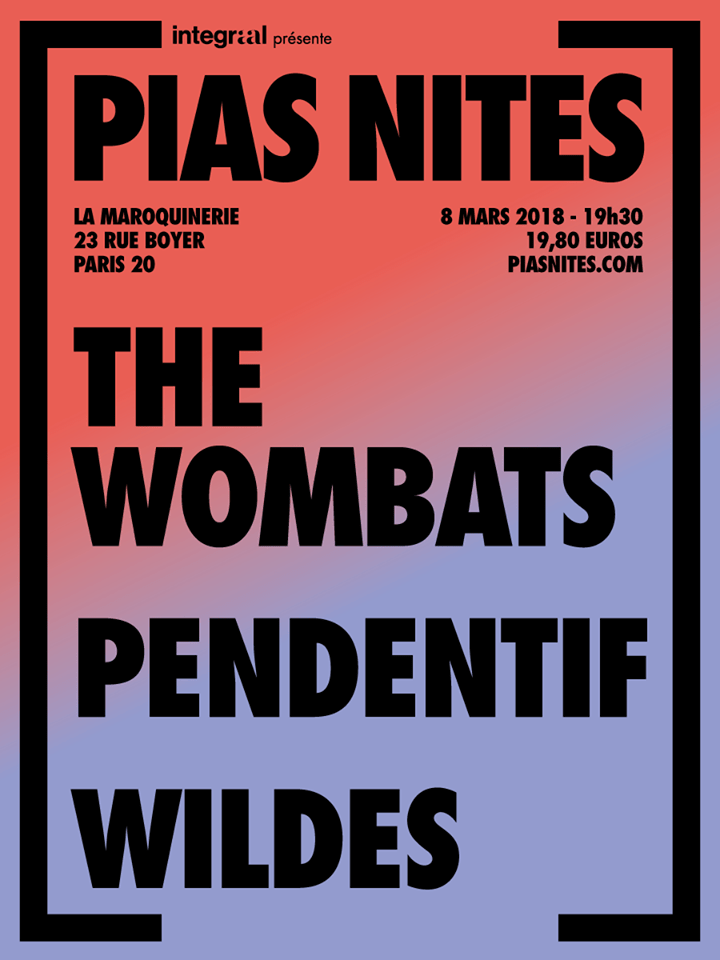 23905595 10157016705099569 1180663651578083507 n [Interview] The Wombats : nouvel album, concert parisien et clips déjantés