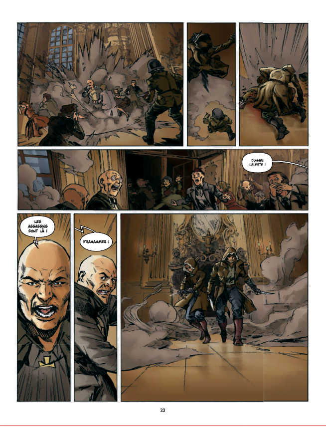 Assassins Creed Conspirations Planche 2 Assassin’s Creed Conspirations : le tome 2, Le Projet Rainbow, est disponible !