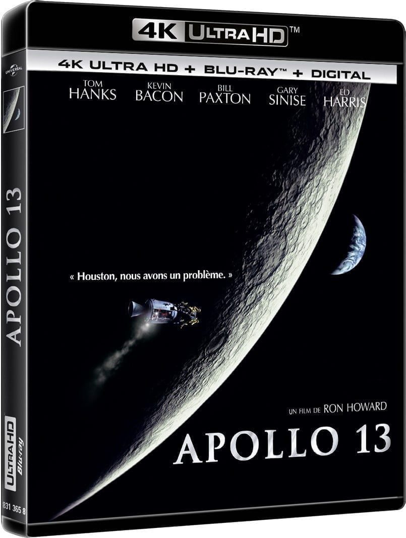 apollo 13 Sorties 4K Ultra HD exceptionnelles pour Apollo 13, E.T. l'extraterrestre et Serenity !