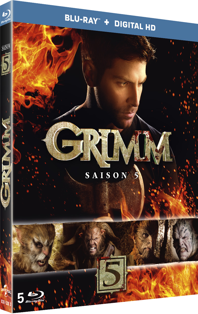 Grimm S5 BD def Grimm : la saison 5 sort en coffrets dvd !