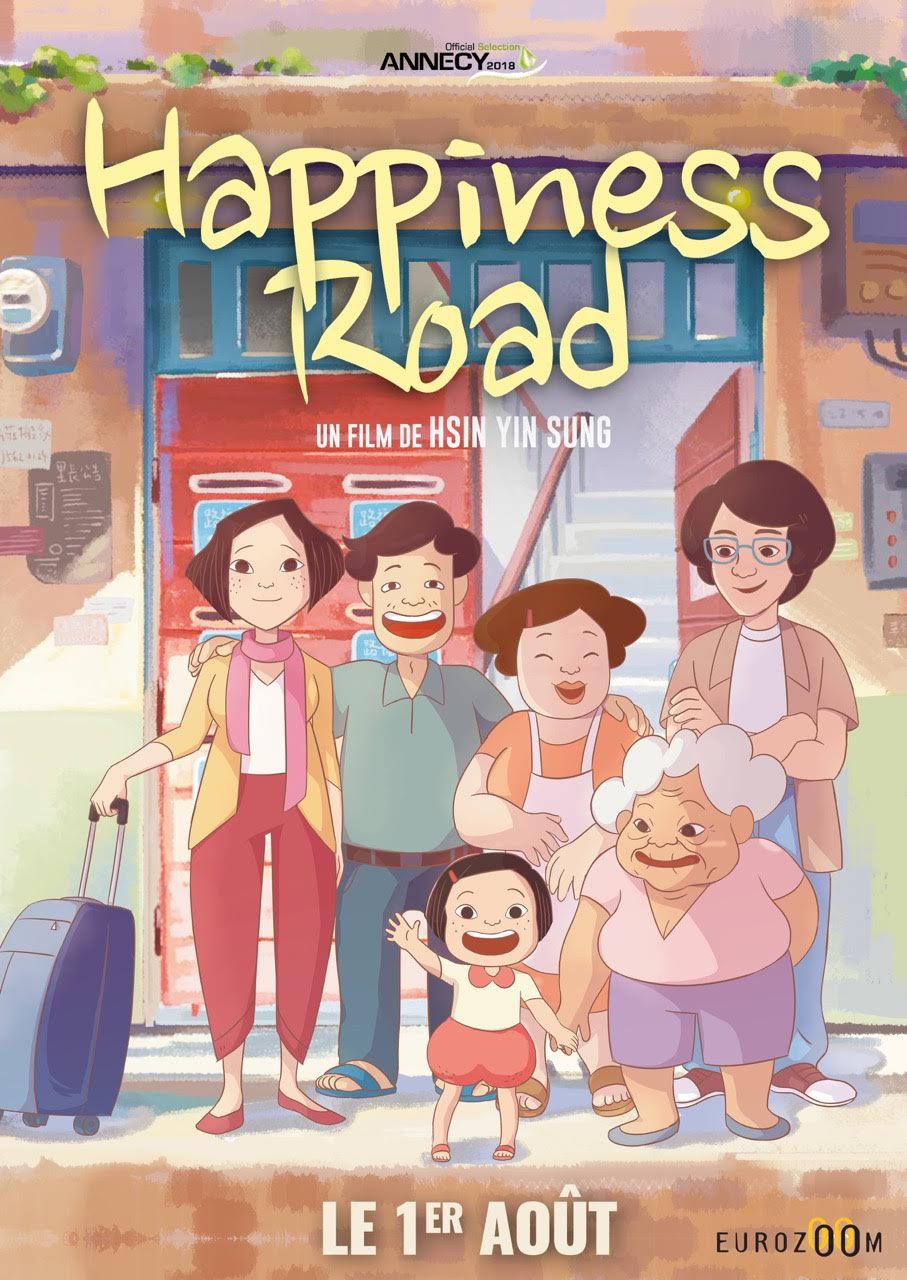 Happiness Road Affiche Happiness Road : le premier film d'animation de Hsin Yin Sung bientôt dans les salles !