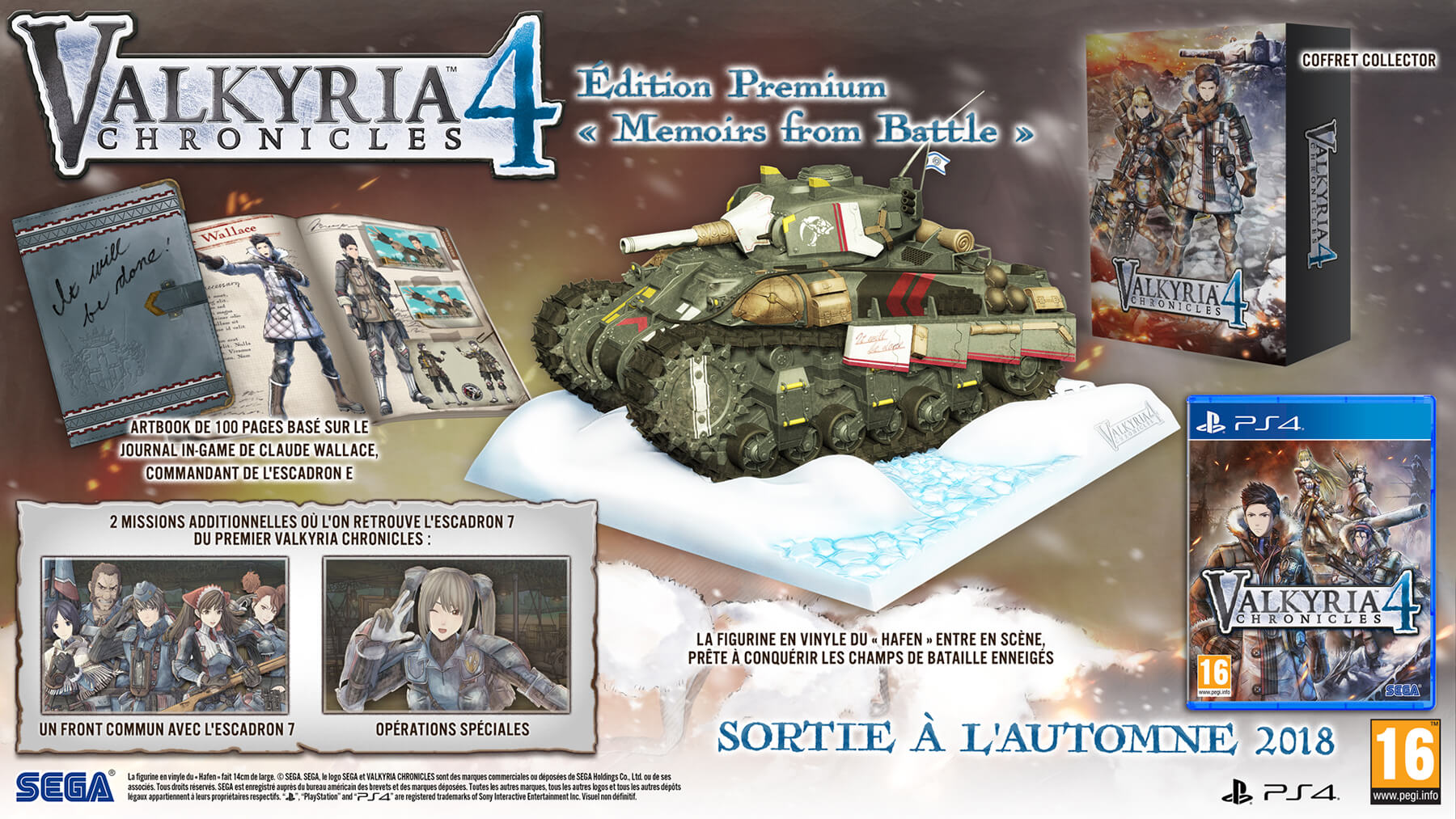 Valkyria Chronicles 4 collector