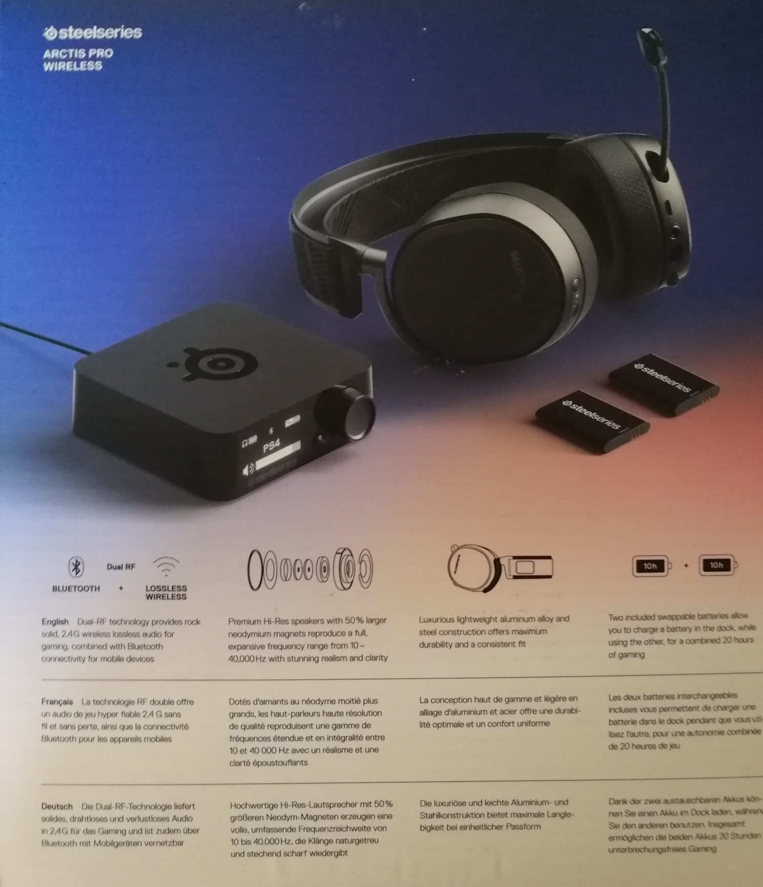 IMG 20181006 170002 e1538838220509 [Test] SteelSeries Arctis Pro : le casque gamer sans fil haut de gamme