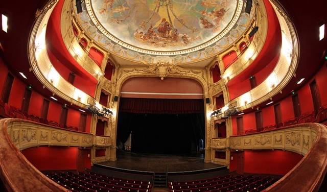 L'intérieur du Théâtre Jean Vilar