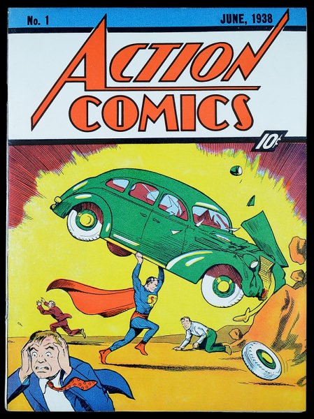action comics Le comic book : histoire d'un phénomène culturel