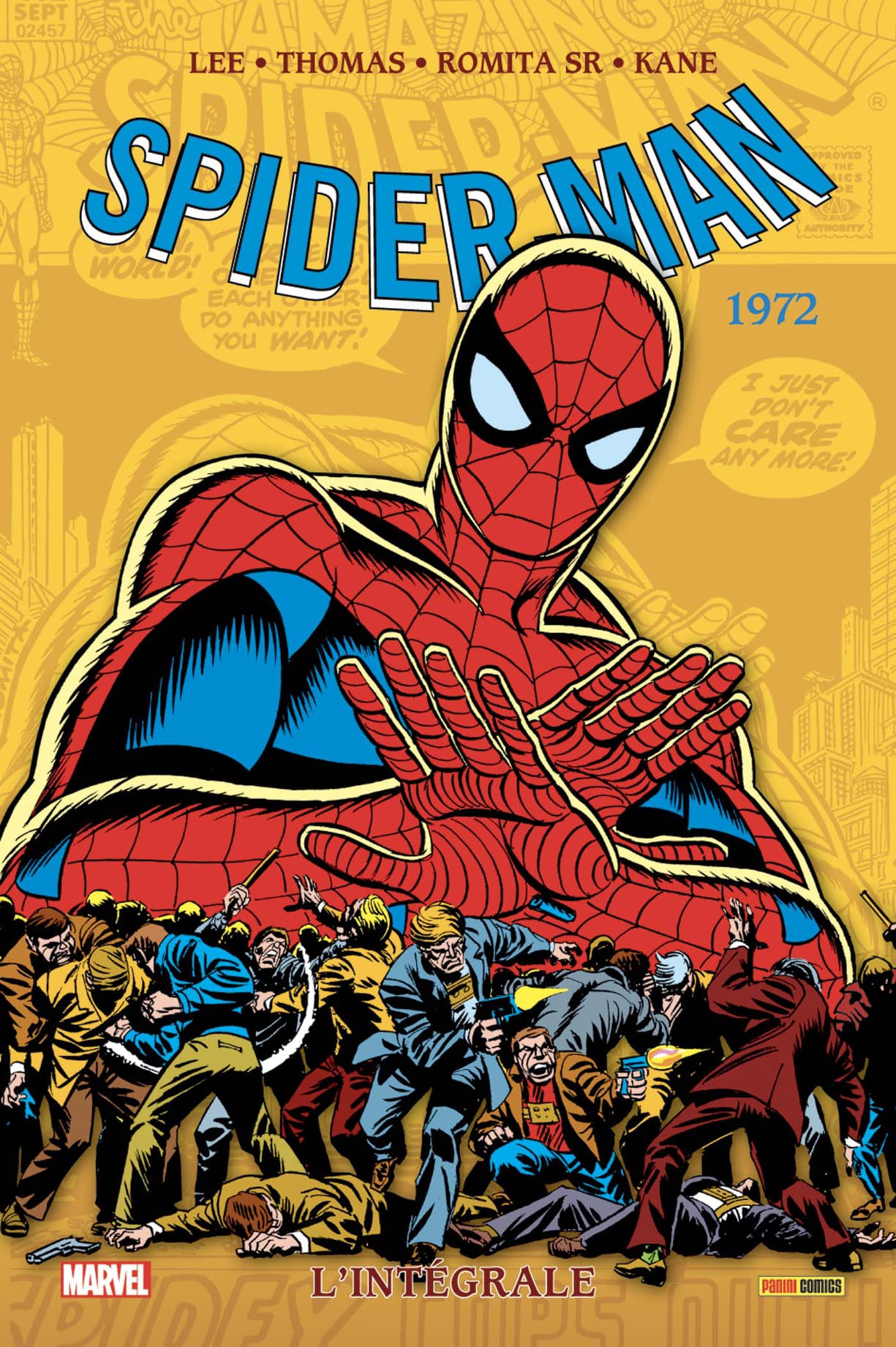 img comics 16302 spider man l integrale 1972 nouvelle edition Les sorties Panini du mois de Mars 2021