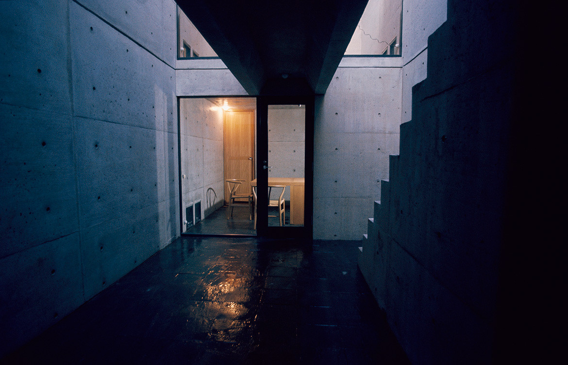 Tadao Andō, "La Row House" ou "Maison Azuma", Osaka, 1975.