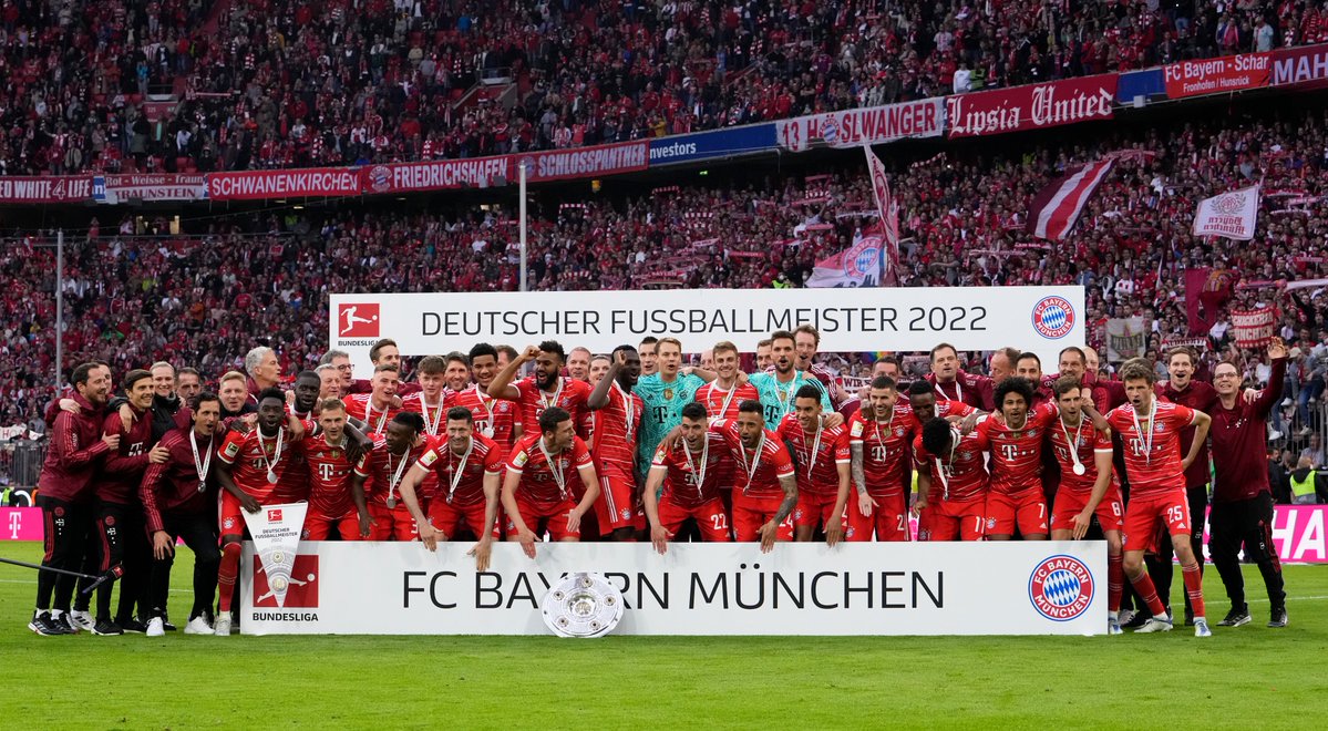 Le Bayern fête le titre 