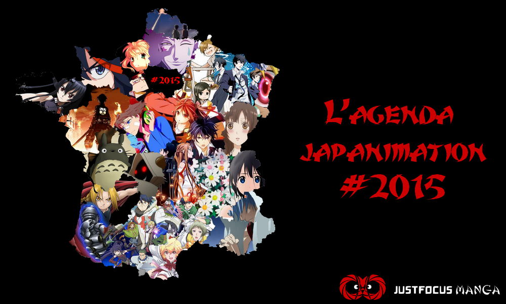 Agenda japanimation 2015 Agenda - Tous les grands moments japanim' de 2015 !