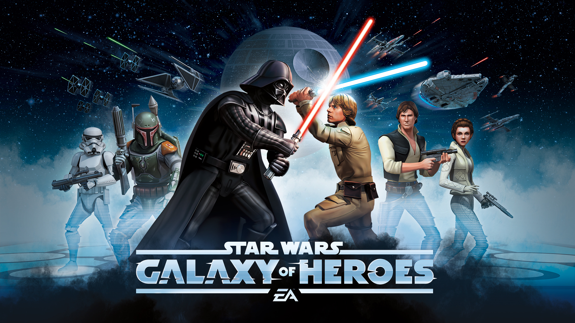 star wars galaxies of heroes Star Wars Galaxies of heroes annoncé sur mobiles !