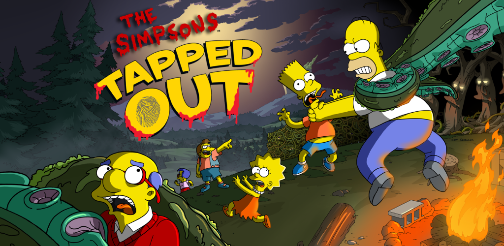 Les Simpsons Le Simpson Horror Show présent dans le jeu mobile