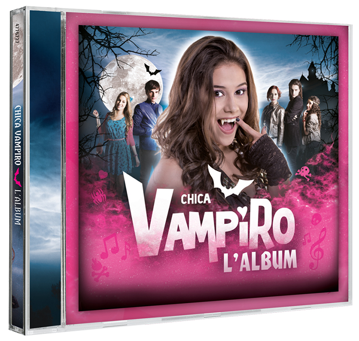 Chica Vampiro Pochette Album 3D Chica Vampiro : L'album de la serie phenomene est enfin disponible !