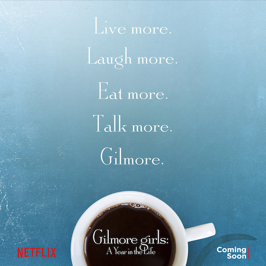 Gilmore Girls a year in the life revival affiche