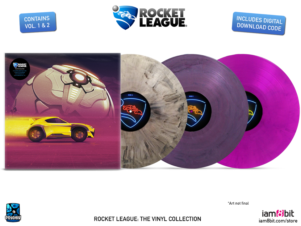 Rocket League Rocket League : une OST en Vinyle !