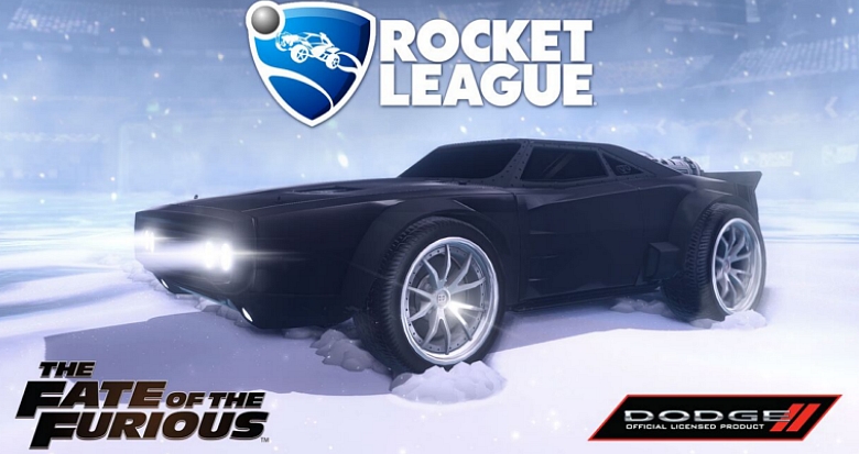 Rocket League Fate of the furious LOGO Rocket League : le DLC de Fast and Furious 8 arrive en avril !