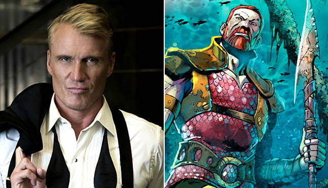 Dolph Lundgren Nereus "Aquaman" : Dolph Lundgren dynamite le casting !
