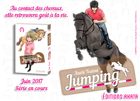 jumping full L'équitation s'invite chez Akata avec le manga Jumping !