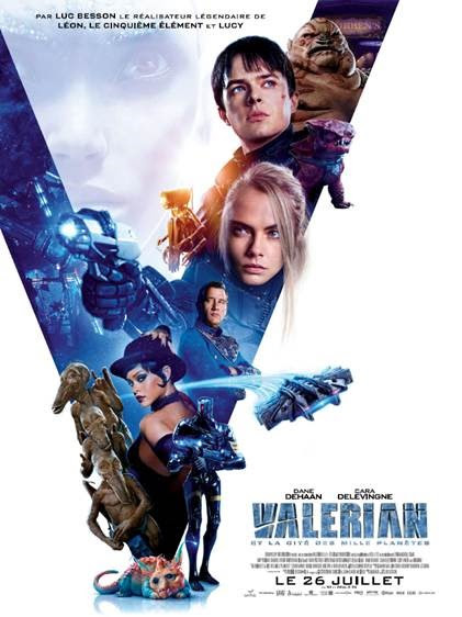 valerian 4 "Valerian" : neuf nouvelles affiches dévoilées !