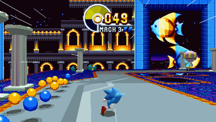 Sonic Mania Special Stage Screen 1500859643 Les niveaux bonus de Sonic Mania dévoilés !