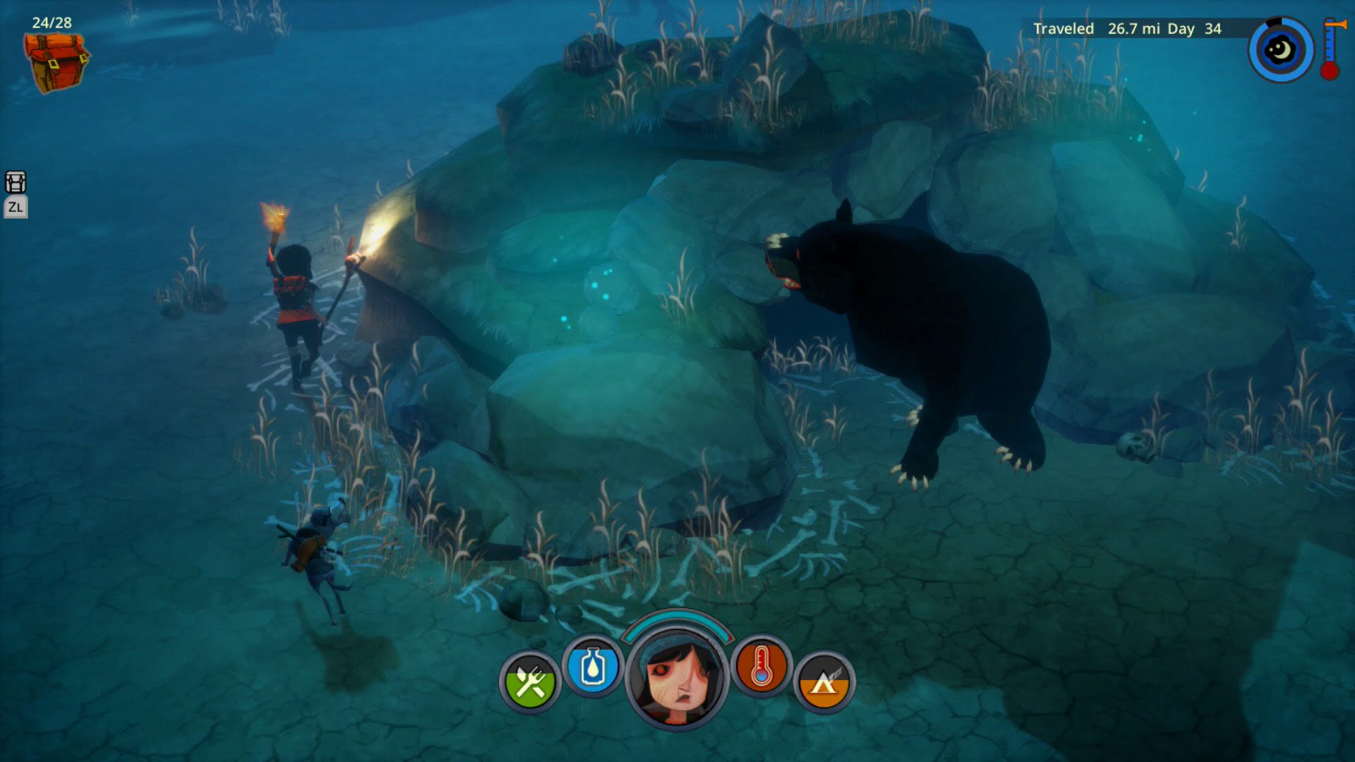 the flame in the flood 