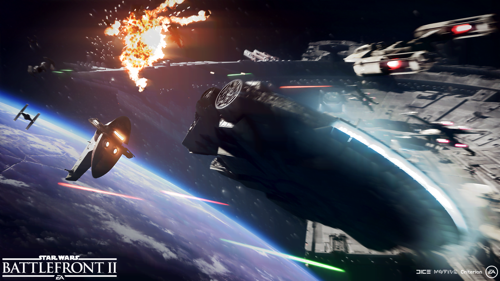 Screenshot2 FalconvsSlave1 WM Star Wars Battlefront 2 est disponible malgré la tempête.