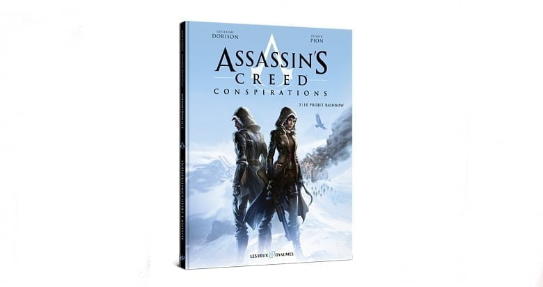 Assassins Creed Conspirations Projet Rainbow LOGO Assassin’s Creed Conspirations : le tome 2, Le Projet Rainbow, est disponible !