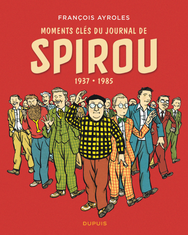 L'équipe de Spirou dans les sixties