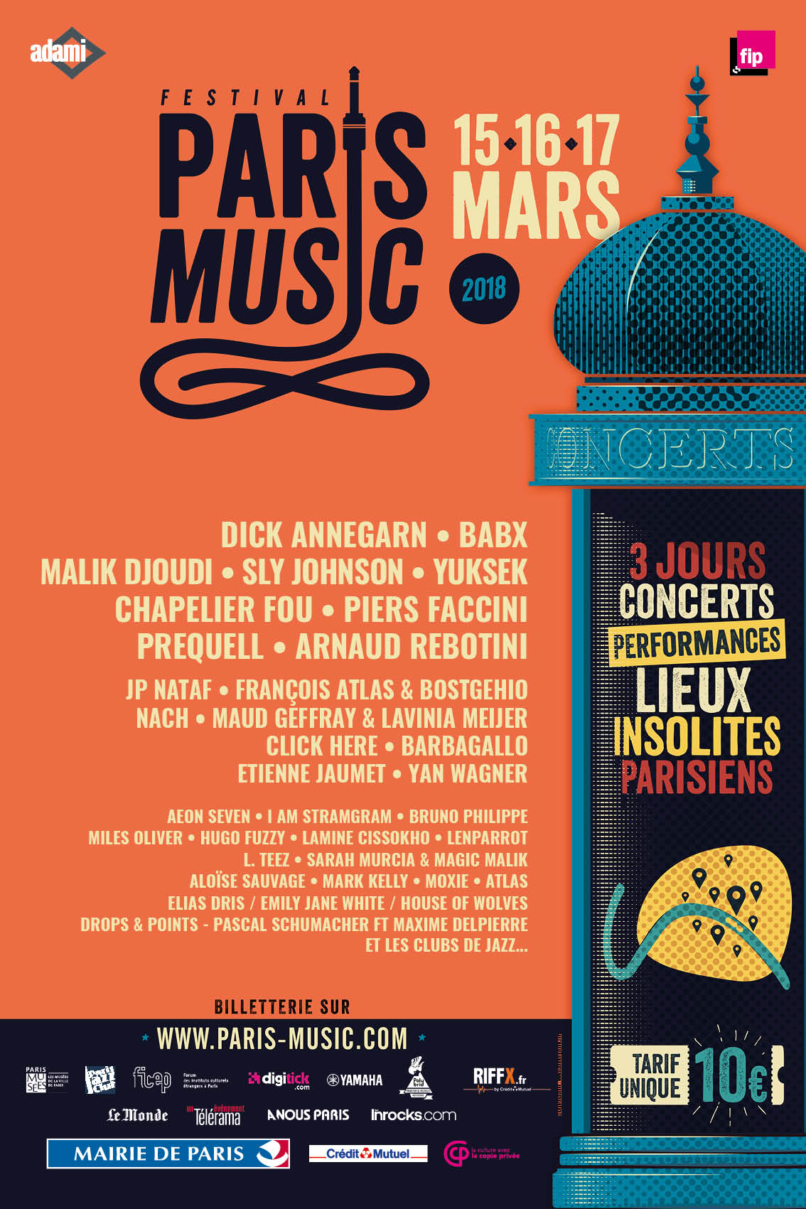 programmation paris music festival