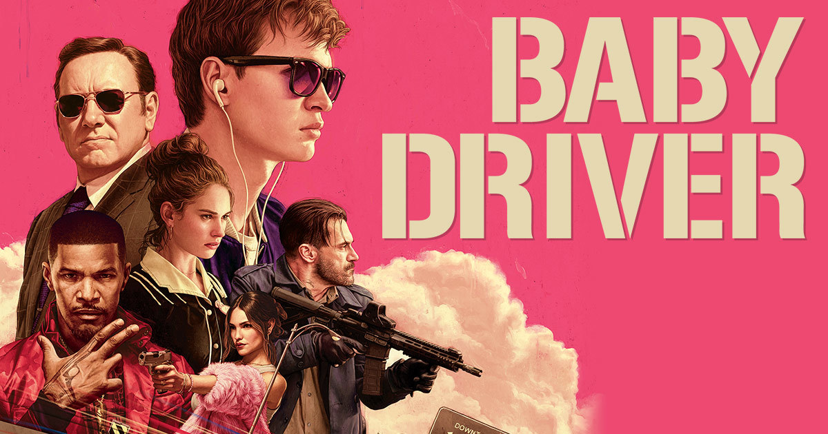 Affiche du film "Baby driver"