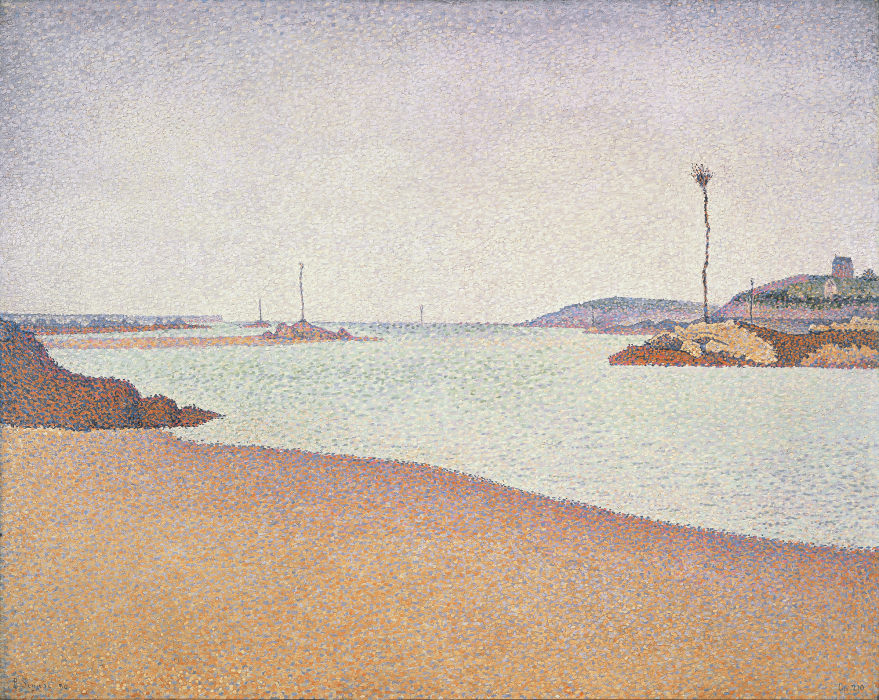 Paul Signac (1863 – 1935), Saint-Briac. Les balises