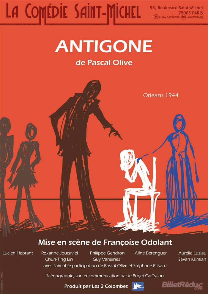 antigone 1 Notre avis sur Antigone au théâtre de la comédie Saint Michel