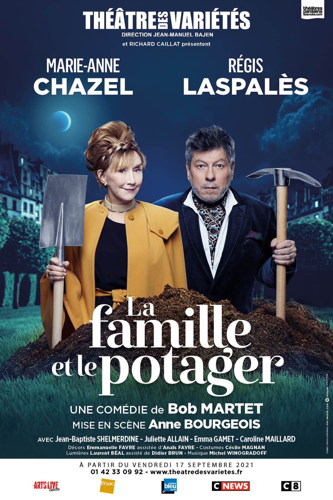 la famille et le potager affiche web Critique de la pièce "La famille et le potager"