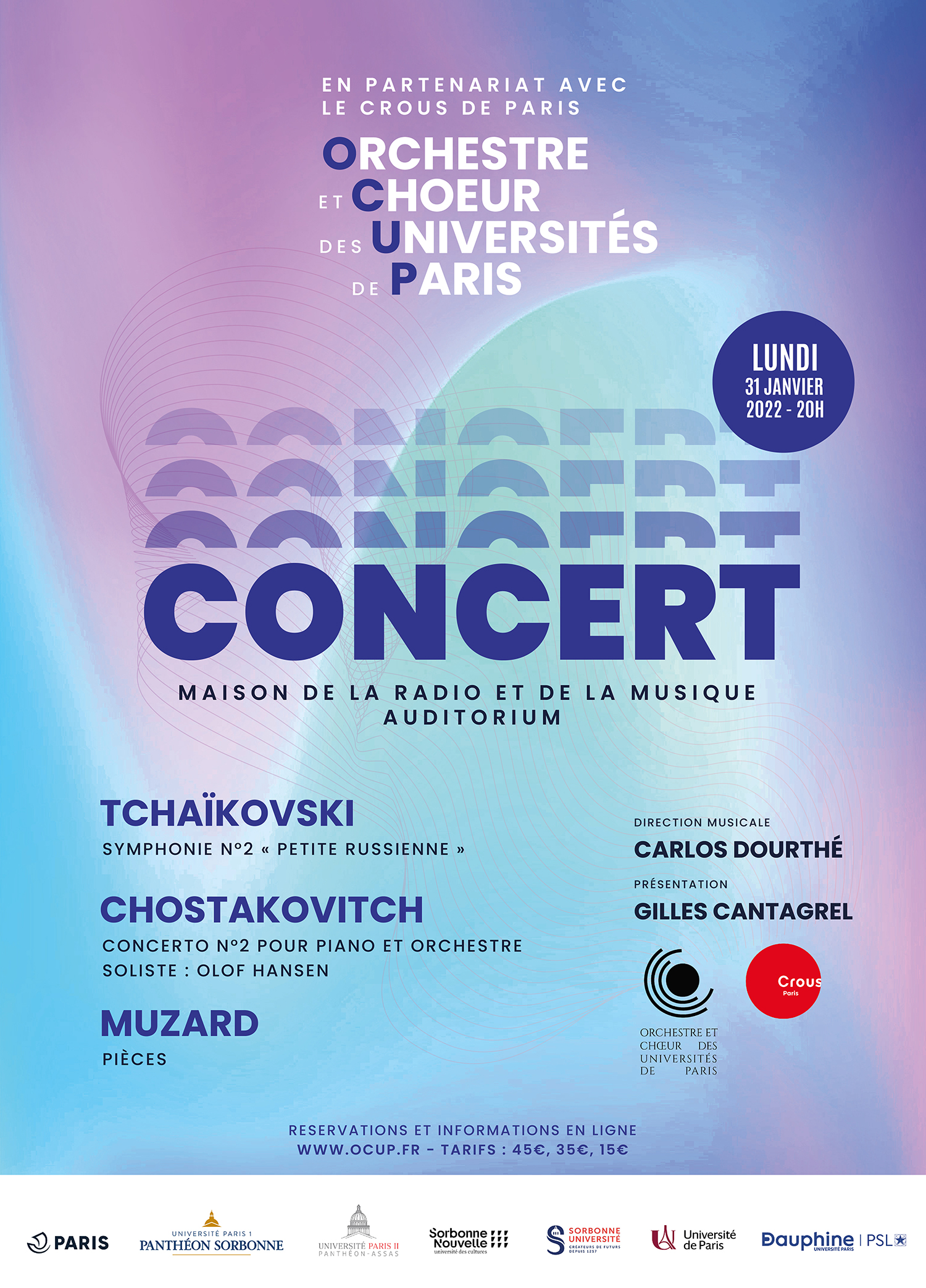L'Orchestre et Chœur des Universités de Paris 