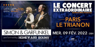 Homeward Bound rassemble les fans de Simon & Garfunkel le 09/02 au Trianon à Paris