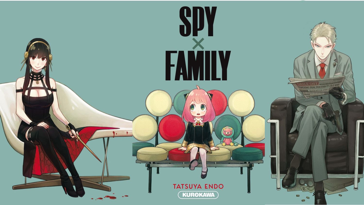 phpFO9eVo L'anime Spy x Family : une famille tout sauf ordinaire