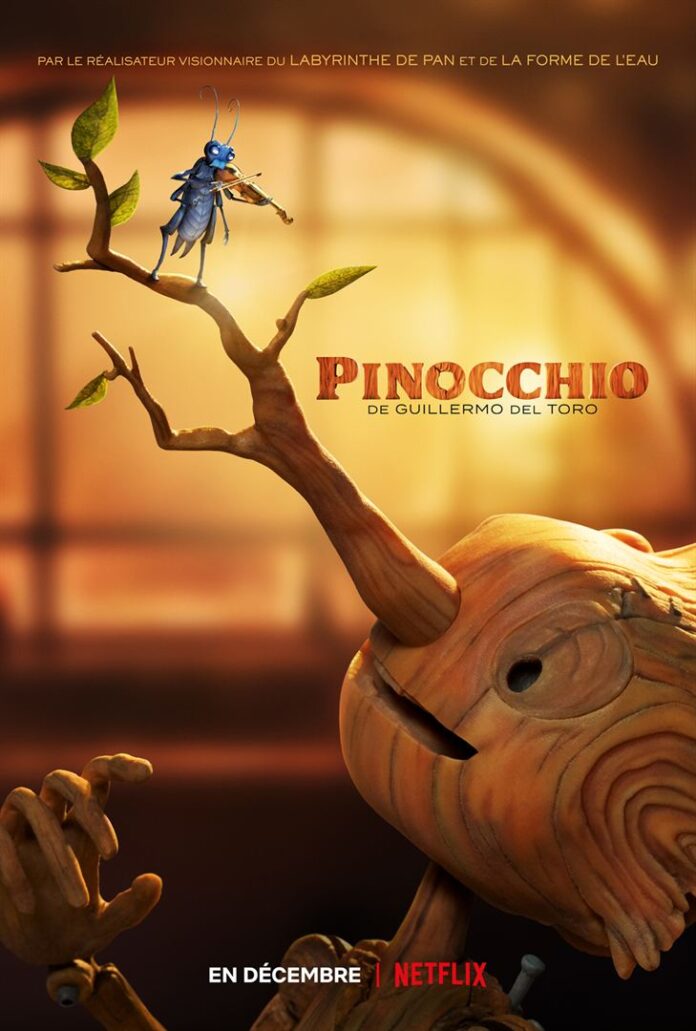 affiche du film Pinocchio netflix