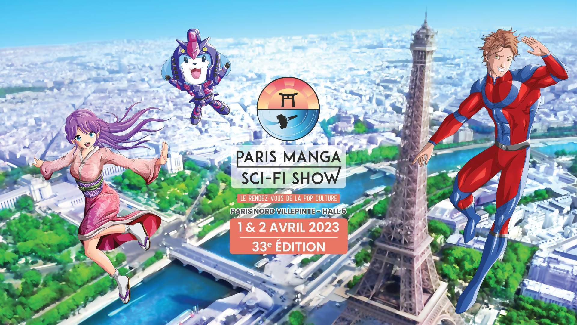 ParisManga Le festival Paris Manga revient pour la saison printemps