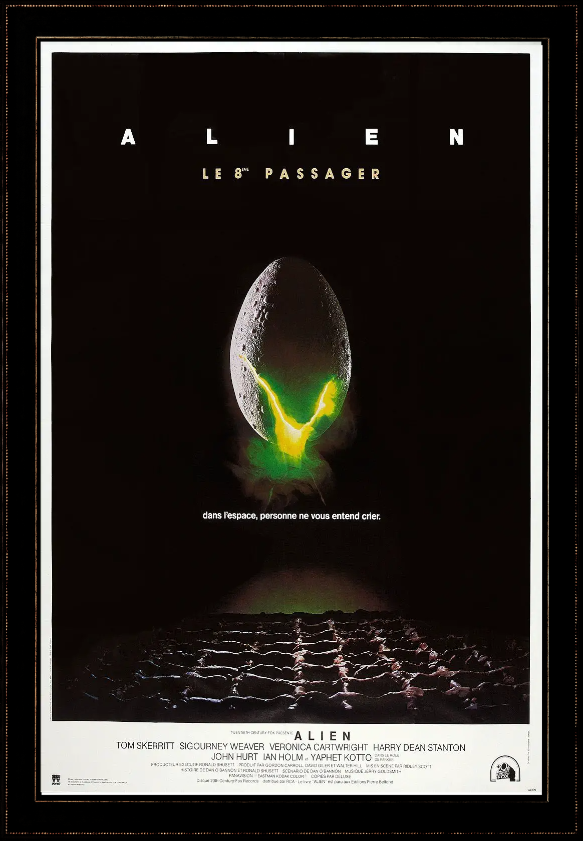 affiche alien 8eme passager 012 5 affiches françaises remarquables du cinéma d'horreur américain