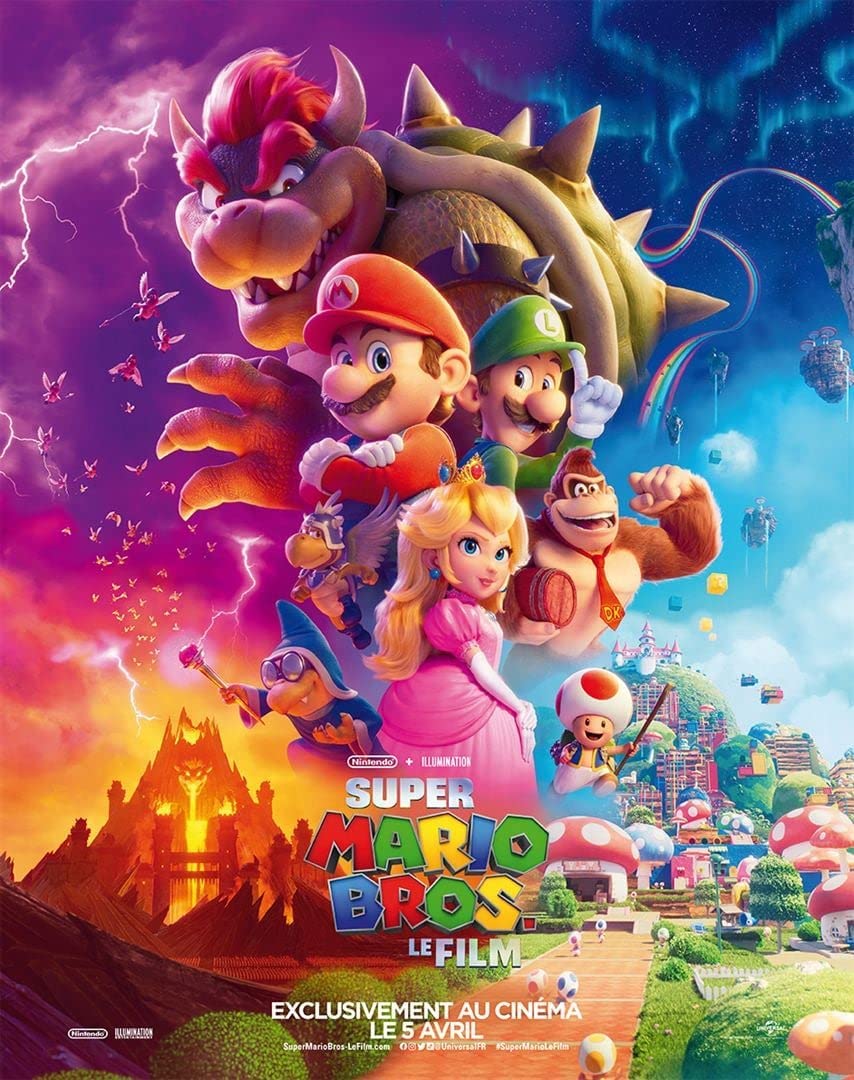 Affiche du film Super Mario Bros