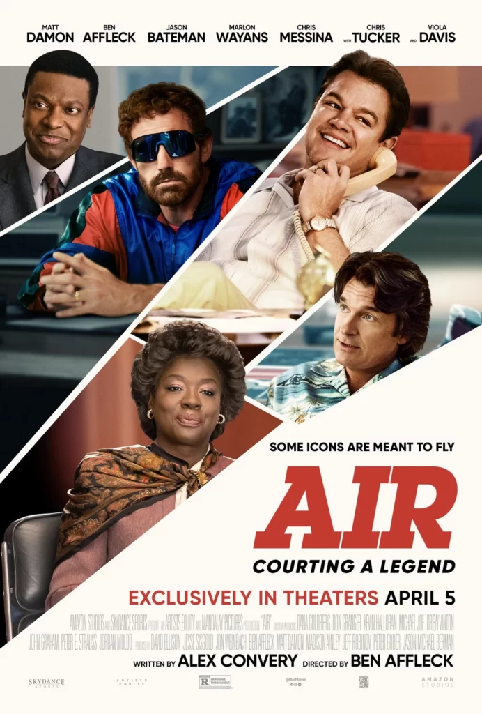 Affiche du film Air : Courtiser une légende