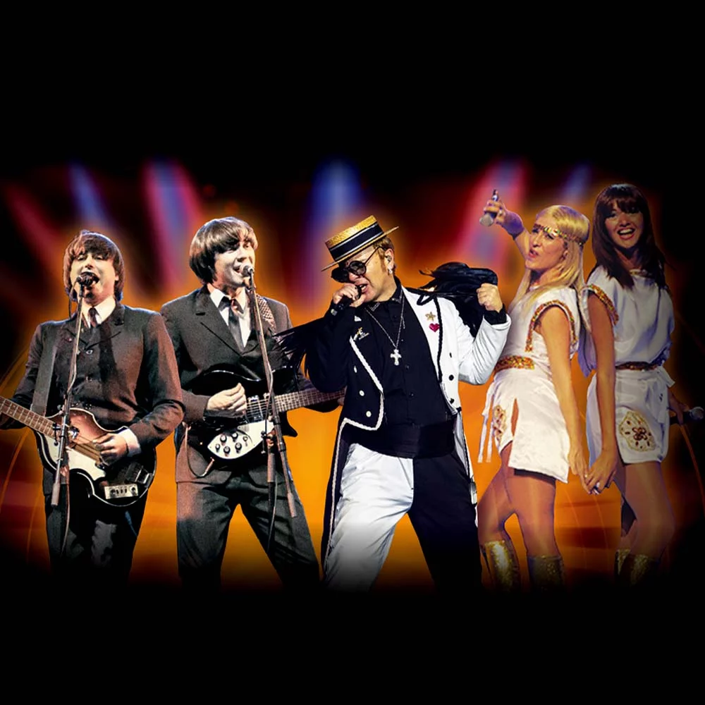 Pop Legends avec Elton John, ABBA et The Beatles