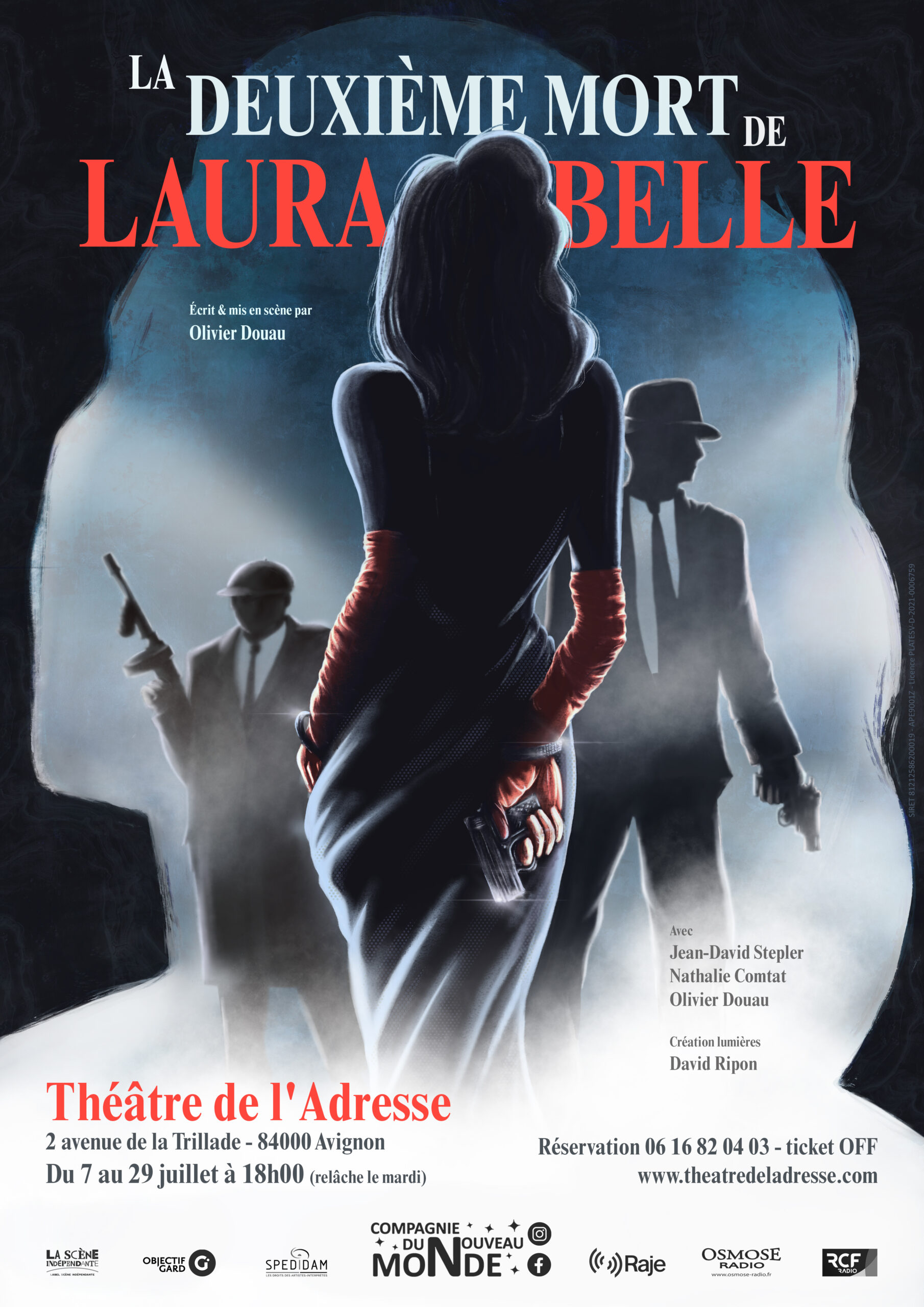 Affiche Laura Belle A3 Infos v5 2 1 scaled "La deuxième mort de Laura Belle": Un trio qui fonctionne bien