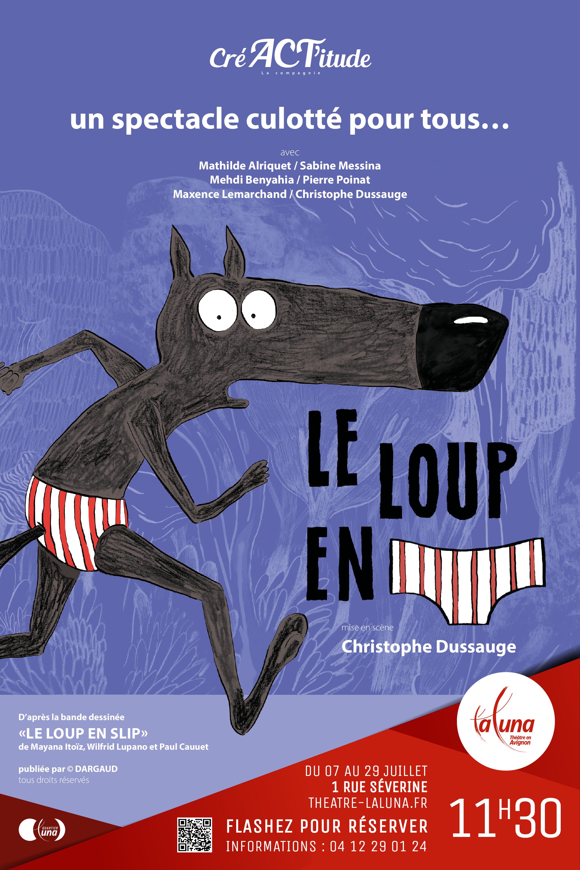 Affiche Le loup en slip PDF 1 pdf Le loup en slip : un spectacle doté d’un message touchant et inspirant 